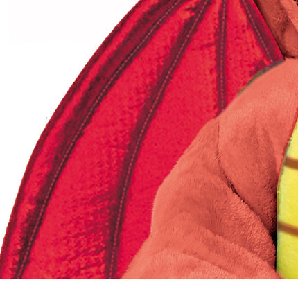 Costume de dragon rouge pour bébé