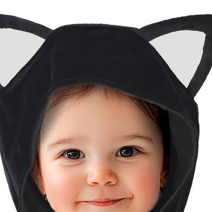 Poncho d'Halloween Baby Cat