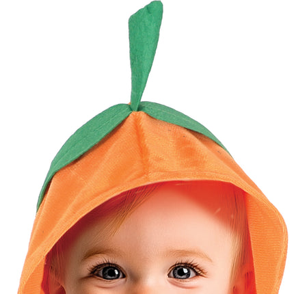 Poncho d'Halloween Bébé Citrouille