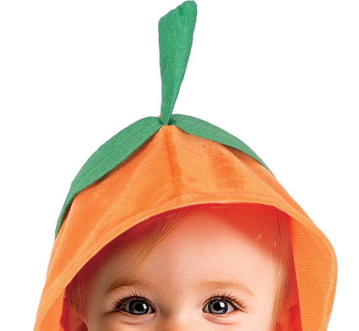 Poncho d'Halloween Bébé Citrouille