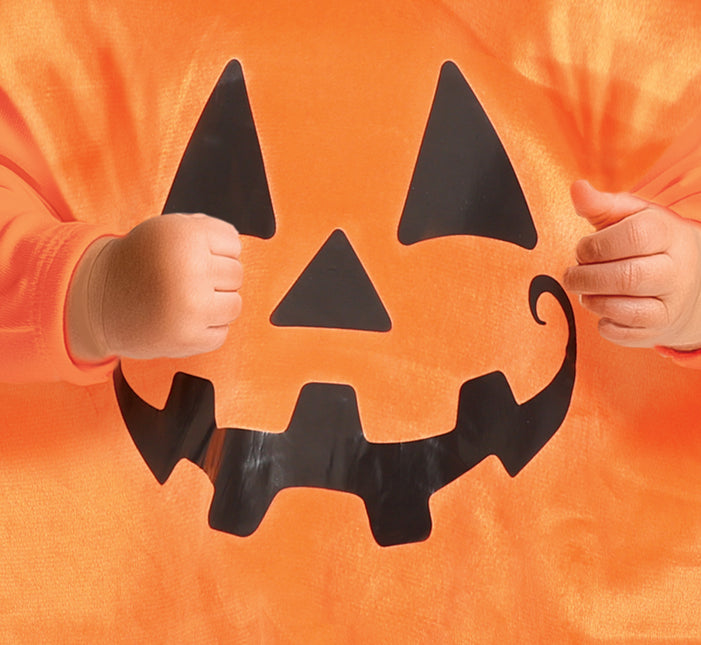 Poncho d'Halloween Bébé Citrouille