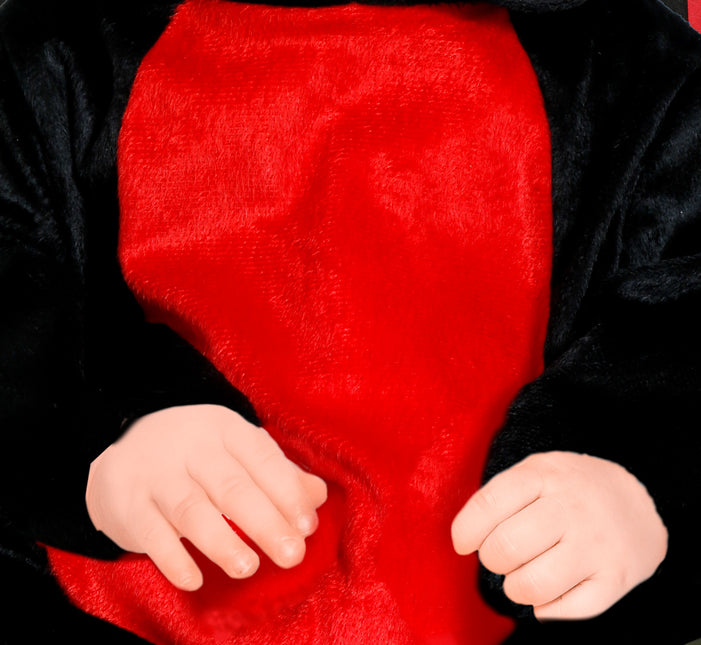 Costume d'Halloween Bébé chauve-souris rouge