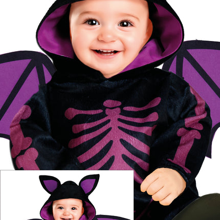 Costume d'Halloween Chauve-souris violette