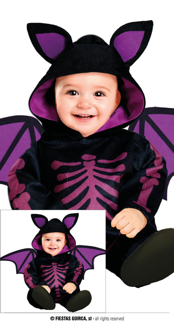 Costume d'Halloween Chauve-souris violette