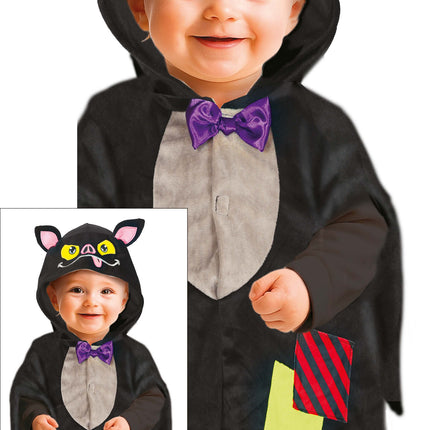 Poncho d'Halloween Bébé chauve-souris