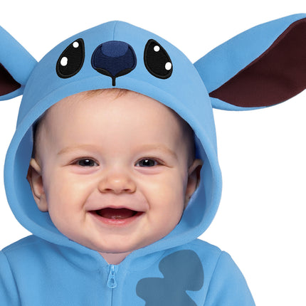 Costume de Stitch Onesie bleue pour bébé