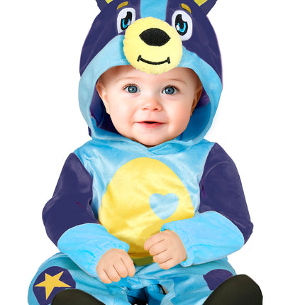 Bluey Costume Onesie bébé bleu