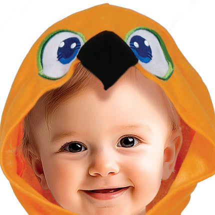 Costume de perroquet Onesie bébé arc-en-ciel