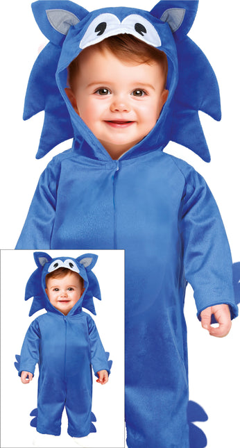 Costume de chien Bleu Baby Onesie