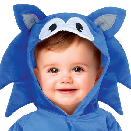 Costume de chien Bleu Baby Onesie