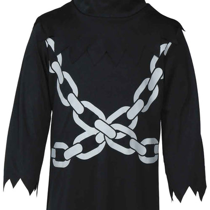 Collier pour bébé noir et blanc, costume d'Halloween