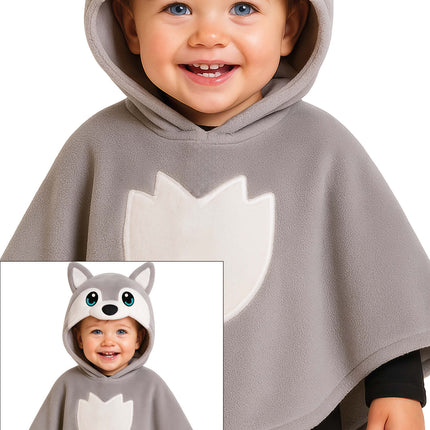 Costume d'Halloween de petit loup