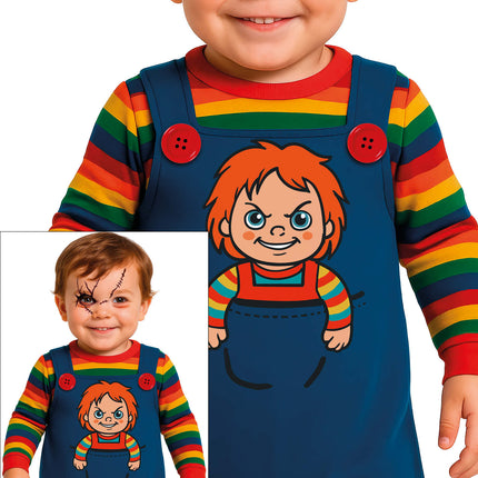 Costume d'Halloween « Bébé Chucky »