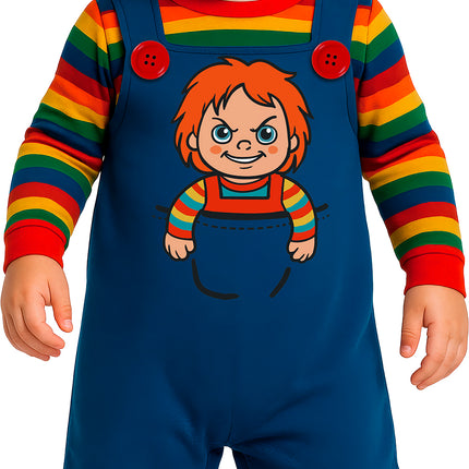 Costume d'Halloween « Bébé Chucky »