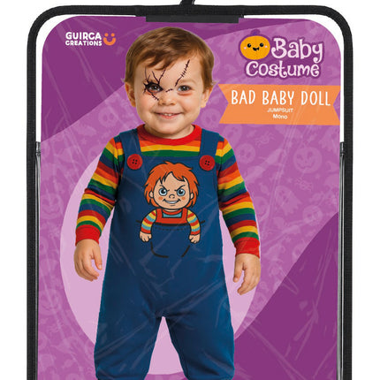 Costume d'Halloween « Bébé Chucky »