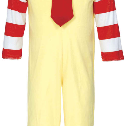 Costume d'Halloween de clown McDonald's pour bébé