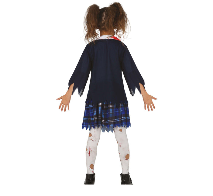 Costume d'Halloween Fille Zombie Érudite