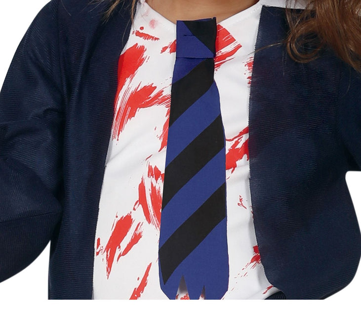 Costume d'Halloween Fille Zombie Érudite