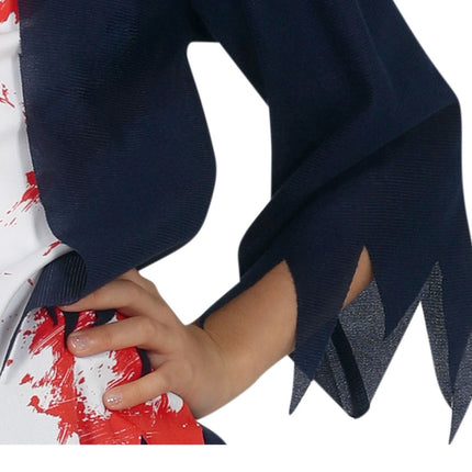 Costume d'Halloween Fille Zombie Érudite