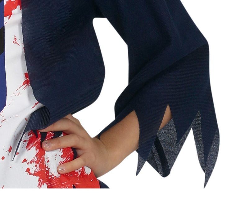 Costume d'Halloween Fille Zombie Érudite