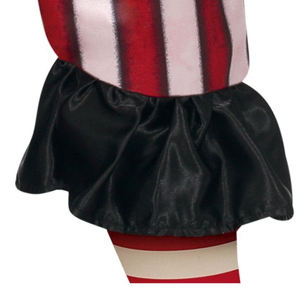 Costume d'Halloween Enfant Clown Rouge/Blanc