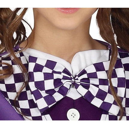 Robe de magicien fille violette