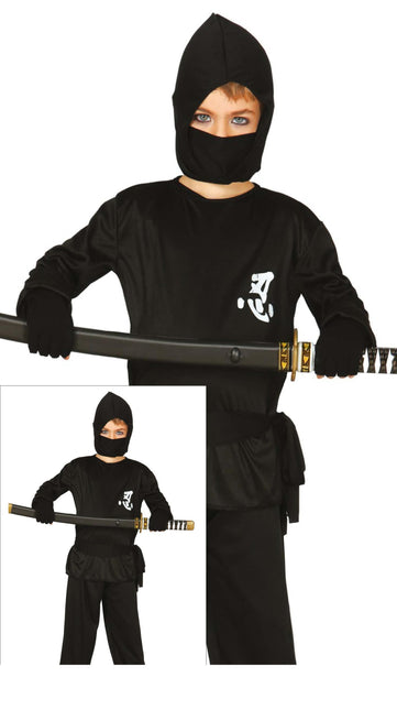 Combinaison Ninja Enfant Noir