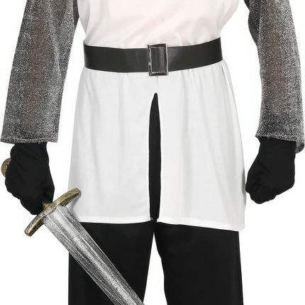Costume de chevalier blanc