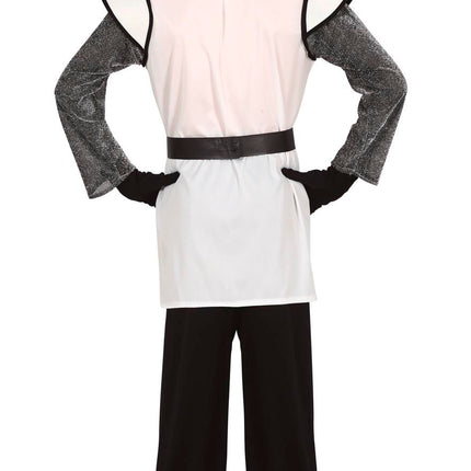 Costume de chevalier blanc