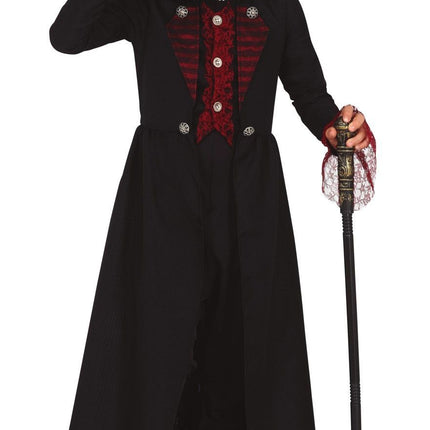 Costume d'Halloween gothique fille rouge