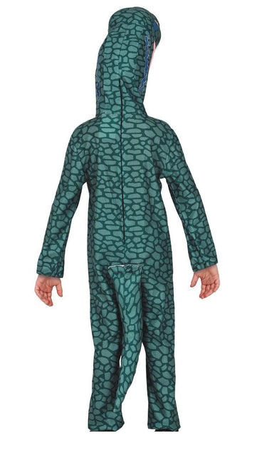 Costume de dinosaure enfant vert