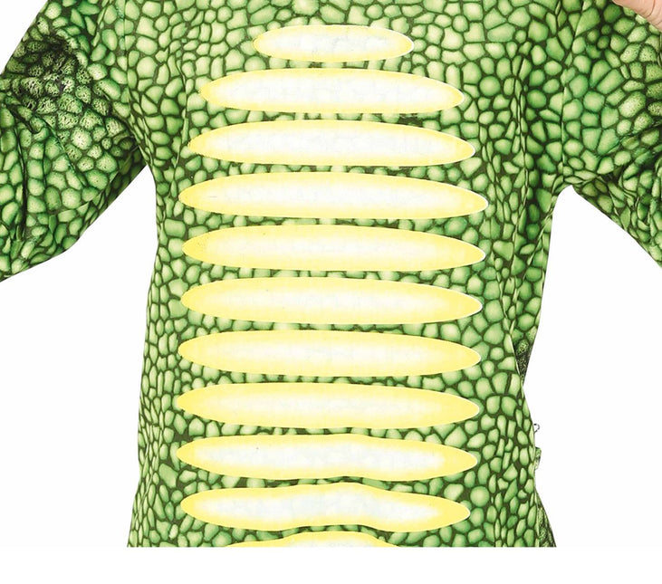 Costume de dinosaure enfant vert clair