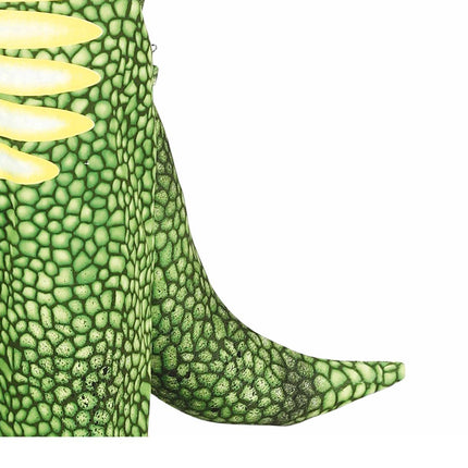 Costume de dinosaure enfant vert clair