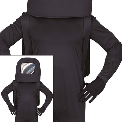Combinaison d'astronaute Enfant Noir 14/16 ans