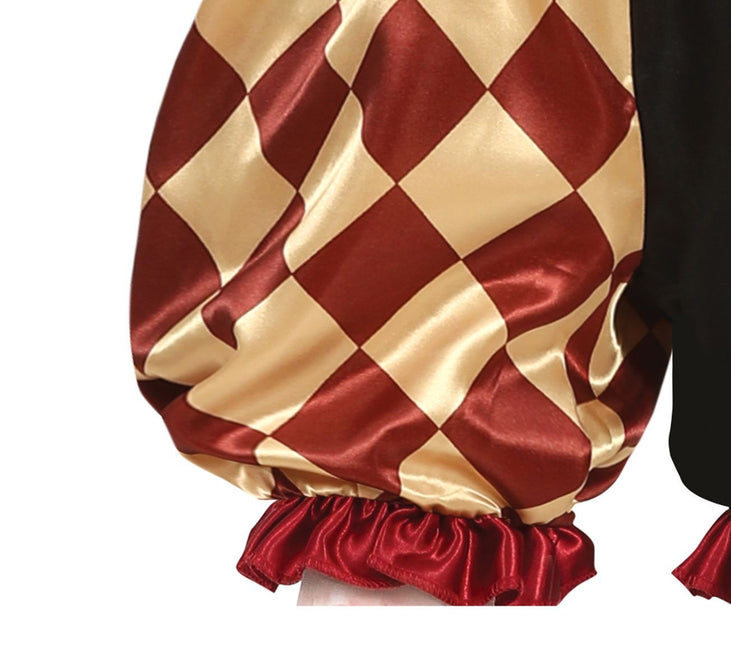 Horror Clown Halloween Costume Enfant Rouge