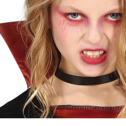 Costume d'Halloween de vampire pour fille