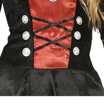 Costume d'Halloween de vampire pour fille
