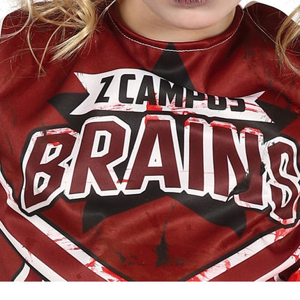Costume d'Halloween Cheerleader Girl