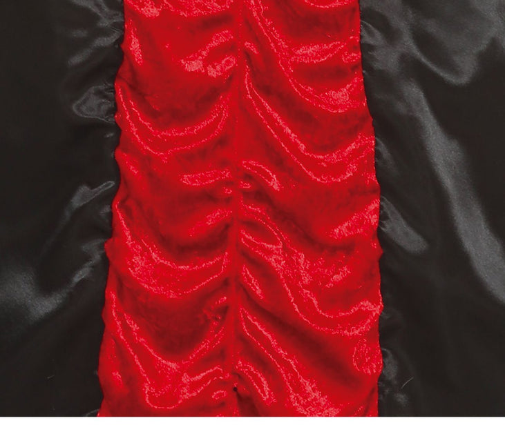 Costume d'Halloween de vampire fille rouge