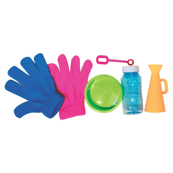 Ensemble de souffleurs de bulles colorés 4 pièces