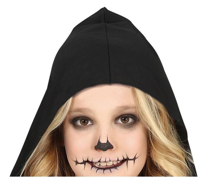 Costume d'Halloween Squelette Fille Noir