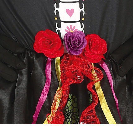 Dia De Los Muertos Costume Fille Fleur