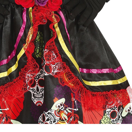 Dia De Los Muertos Costume Fille Fleur