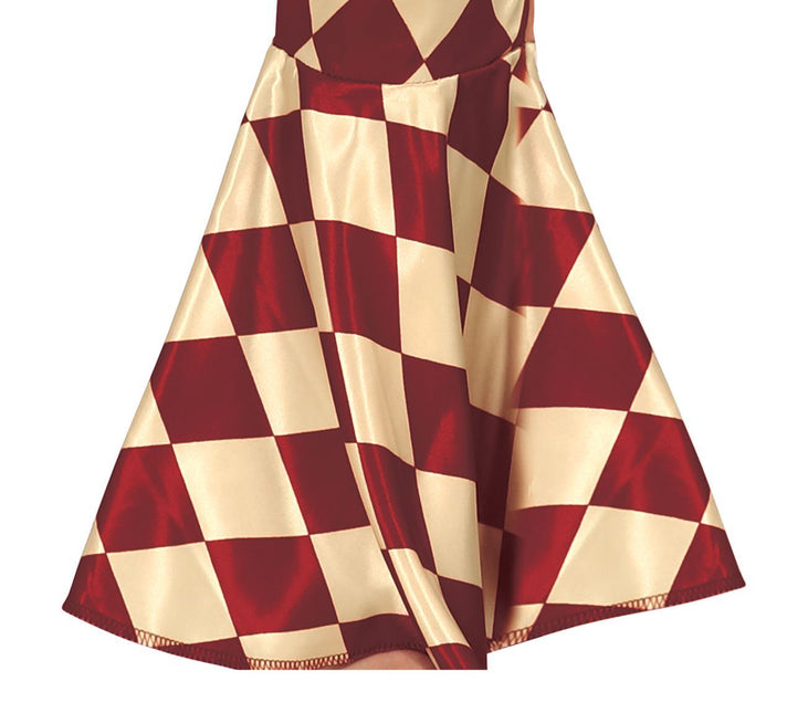 Horror Clown Halloween Costume Girl Red