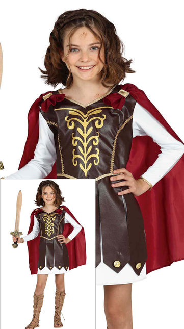 Costume de gladiateur fille
