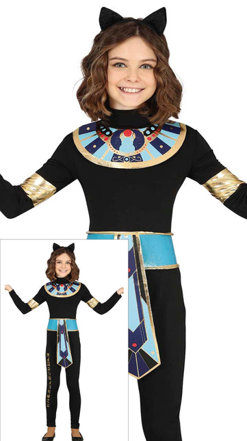 Costume de chat enfant égyptien
