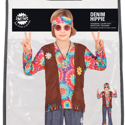 Costume Hippie Garçon Fleurs