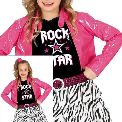 Costume de rockstar fille
