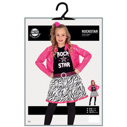 Costume de rockstar fille