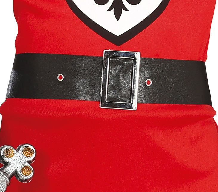 Costume de chevalier garçon rouge